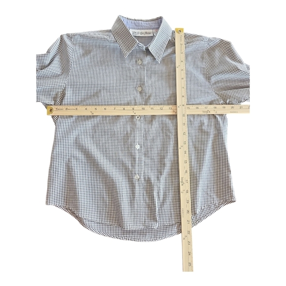 VTG Yves St. Claire Black White Checkered Button-Up Shirt Women’s 10P Mod Style - Picture 9 of 10